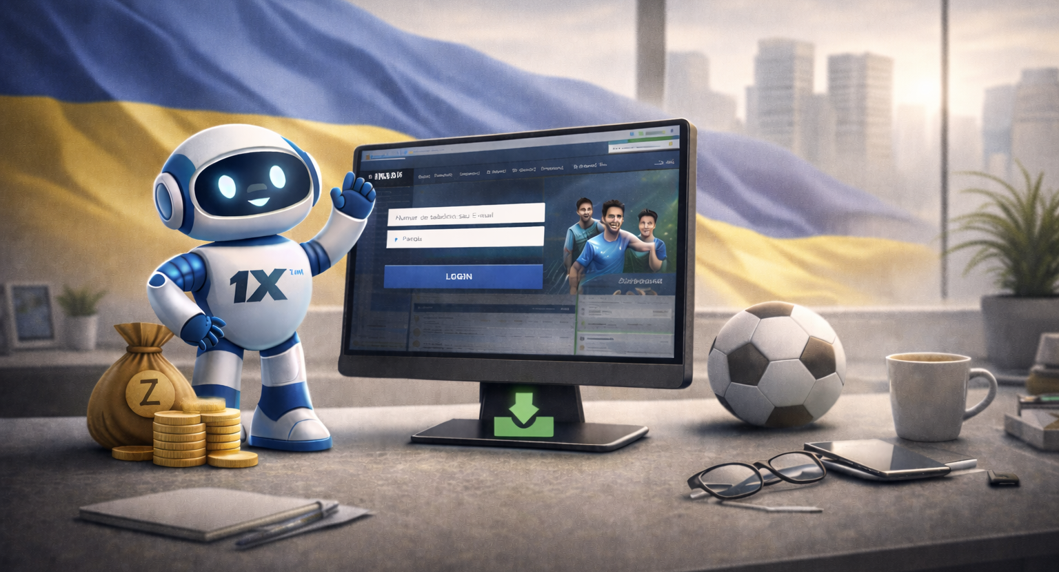 1xBet для ПК в Украине