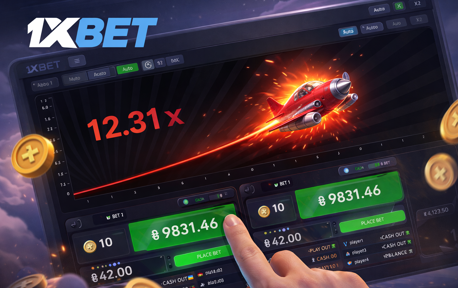 1xBet Aviator в Украине
